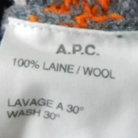 A.P.C. Wool Geometric Crewneck Sweater - Picture 4 of 4